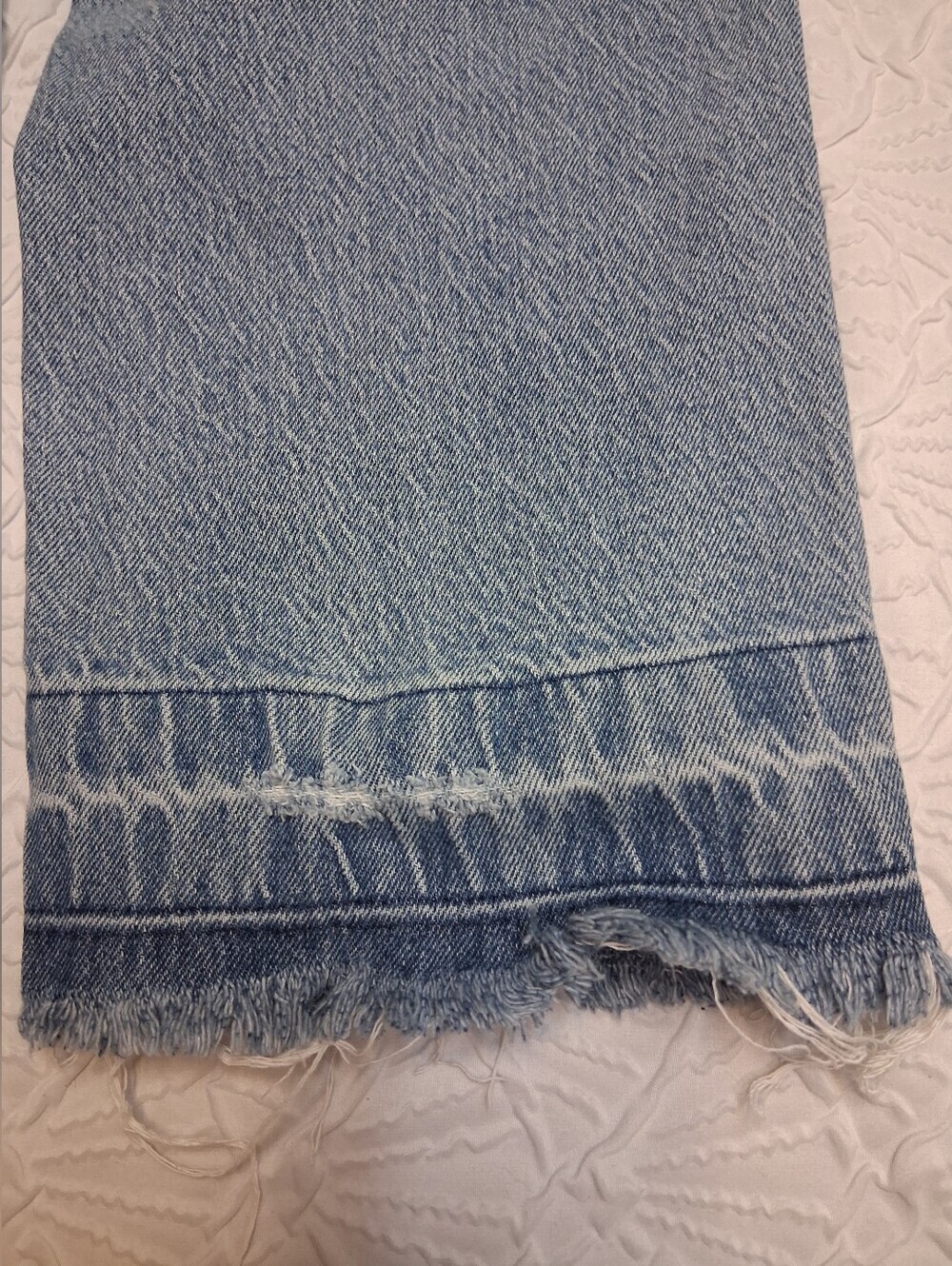 Madewell Light Blue Straight-Leg High-Rise Jeans - Picture 7 of 16